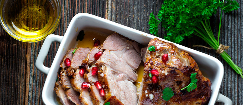 Si cocinas con el horno corta los alimentos en pequeños trozos