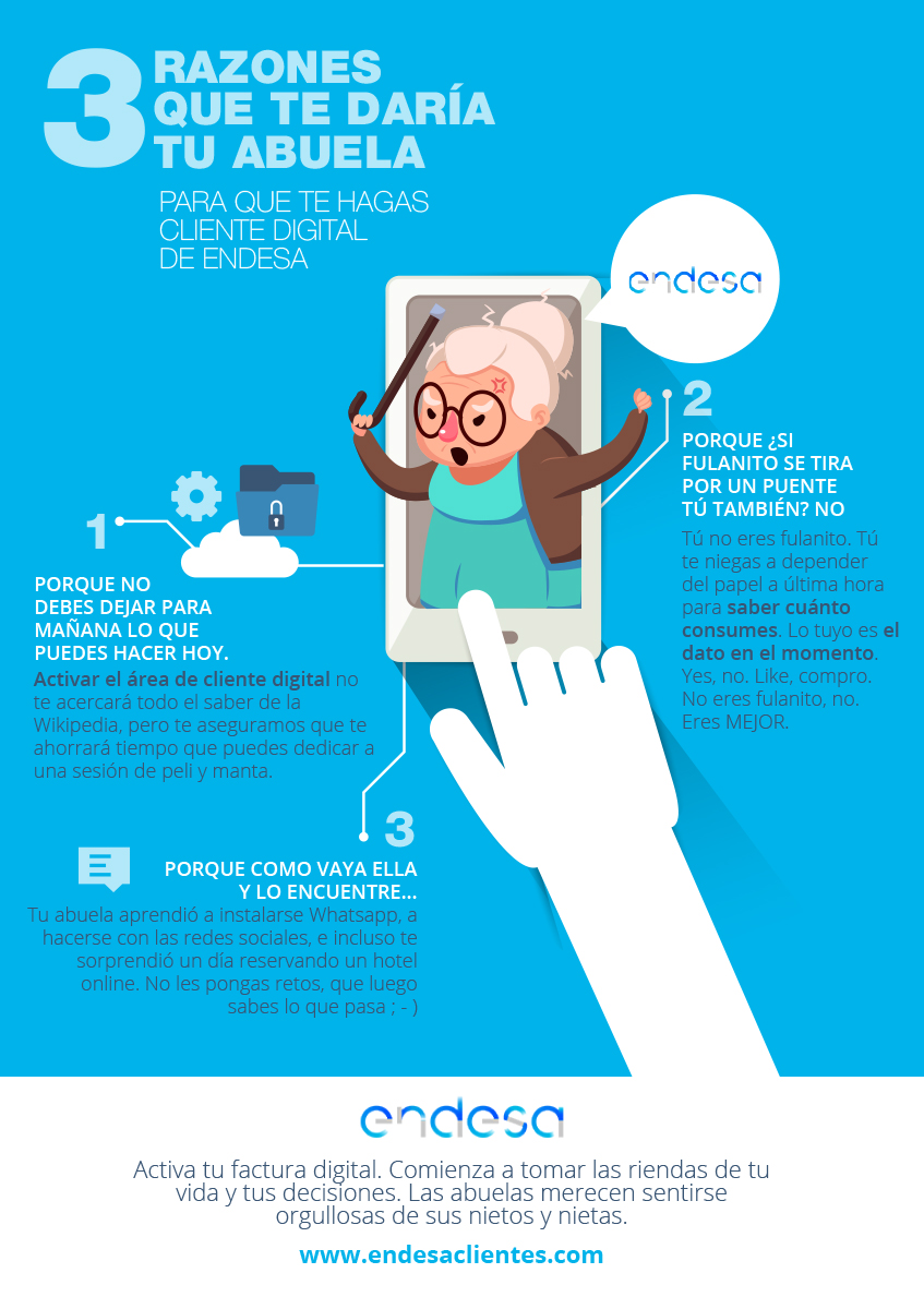 Activa la factura digital con Endesa