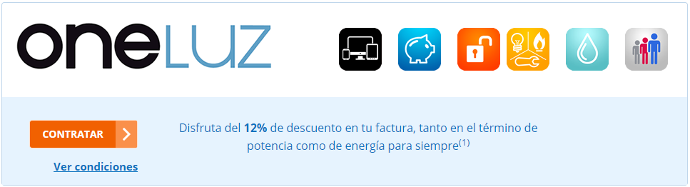 Logo producto One Luz