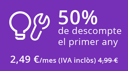 50% de descuento